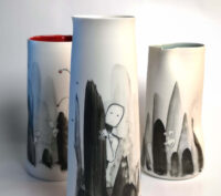 artisanal ceramic vases in Montpellier, France