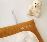 Personalised baby blanket from MINUS et bouche cousue