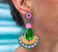 Statement jewel earrings COLOURS dakota rae dust 01 1